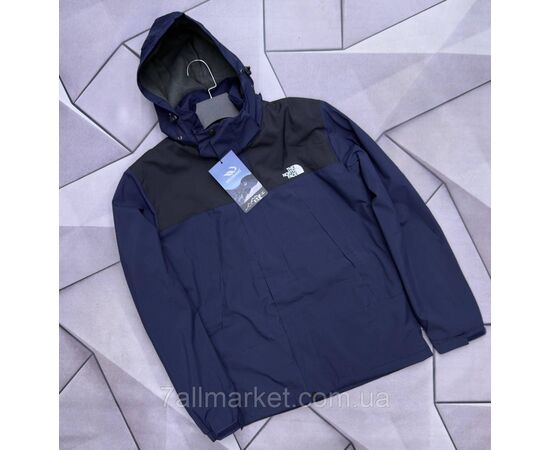 Фотография Ветровка мужская молодёжная с капюшоном/на флисе р-ры M-3XL (4цв) "MACCALI" недорого от прямого поставщика, изображение 2