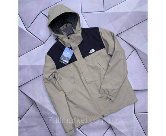 Фотография Ветровка мужская молодёжная с капюшоном/на флисе р-ры M-3XL (4цв) "MACCALI" недорого от прямого поставщика, изображение 4