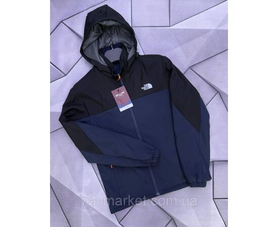 Фотография Ветровка мужская молодёжная с капюшоном/на флисе р-ры XL-5XL (2цв) "MACCALI" недорого от прямого поставщика, изображение 2