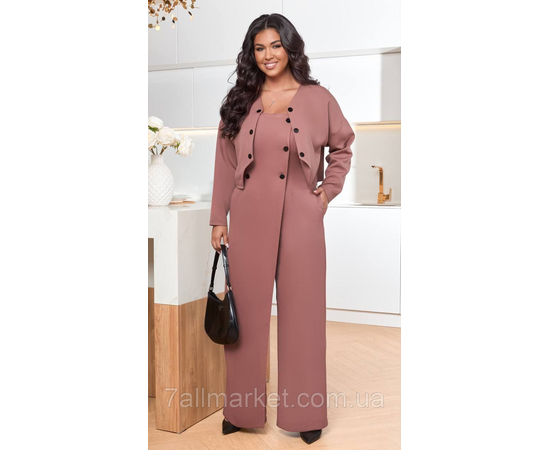 Костюм двойка женский  креп костюмка размеры 46-60 "LADA" недорого от прямого поставщик, изображение 3 Фотография Костюм двойка женский  креп костюмка размеры 46-60 "LADA" недорого от прямого поставщик, изображение 3