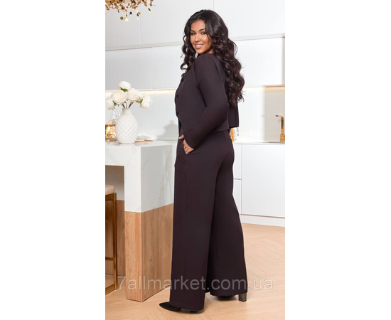 Костюм двойка женский  креп костюмка размеры 46-60 "LADA" недорого от прямого поставщик, изображение 3 Фотография Костюм двойка женский  креп костюмка размеры 46-60 "LADA" недорого от прямого поставщик, изображение 3