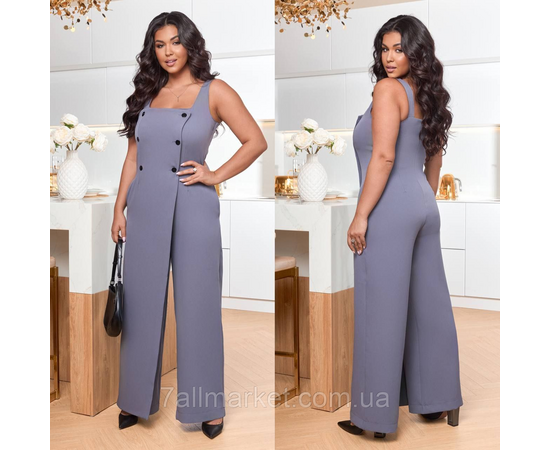 Костюм-двійка жіночий креп костюмка розміри 46-60 "LADA" недорого від прямого постачальника, зображення 2 Костюм-двійка жіночий креп костюмка розміри 46-60 "LADA" недорого від прямого постачальника, зображення 2