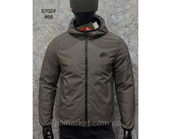 Фотография Куртка мужская демисезонная/двухсторонняя, размеры L-4XL(5цв) "PROSTOMEN" недорого от прямого поставщика, изображение 2