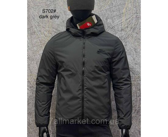 Фотография Куртка мужская демисезонная/двухсторонняя, размеры L-4XL(5цв) "PROSTOMEN" недорого от прямого поставщика, изображение 3