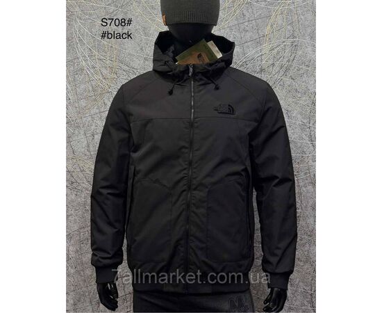 Фотография Куртка мужская деми/двухсторонняя полу-батал р-ры 3XL-7XL(5цв) "PROSTOMEN" недорого от прямого поставщика, изображение 4