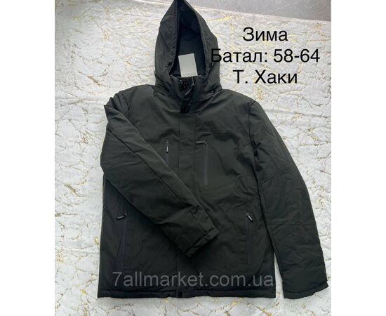 Фотография Куртка мужская зимняя размеры 58-64 (4цв) "CITY" купить недорого от прямого поставщика, изображение 2