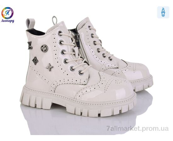 Ботинки детские удобные Весна/осень F102-11 (8 пар р.32-37) "Леопард" недорого оптом от прямого поставщика Фотография Ботинки детские удобные Весна/осень F102-11 (8 пар р.32-37) "Леопард" недорого оптом от прямого поставщика