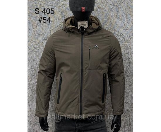 Фотография Куртка мужская демисезонная/двухсторонняя размеры L-4XL(2цв)"PROSTOMEN" недорого от прямого поставщика, изображение 2