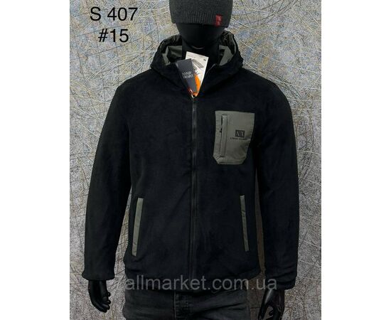 Фотография Куртка мужская демисезонная/двухсторонняя размеры L-4XL(4цв)"PROSTOMEN" недорого от прямого поставщика, изображение 2