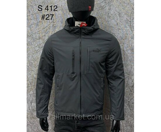 Фотография Куртка мужская демисезонная/двухсторонняя размеры L-4XL(3цв)"PROSTOMEN" недорого от прямого поставщика, изображение 4