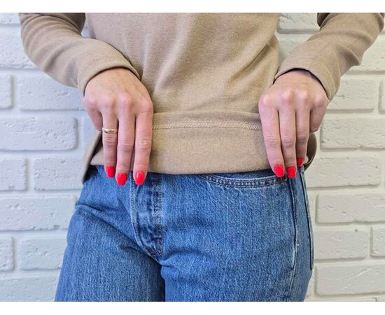 Гольф женский 561 beige р.S-2XL "Madoka" недорого оптом от прямого поставщика, изображение 2 Фотография Гольф женский 561 beige р.S-2XL "Madoka" недорого оптом от прямого поставщика, изображение 2