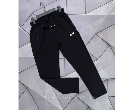 Спортивні штани чоловічі на манжеті розміри S-2XL (5 кв) "MACCALI" недорого від прямого постачальника, зображення 3