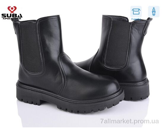 Ботинки женские стильные Весна/осень F0376 (8 пар р.37-42) "SUBA" недорого оптом от прямого поставщика Фотография Ботинки женские стильные Весна/осень F0376 (8 пар р.37-42) "SUBA" недорого оптом от прямого поставщика