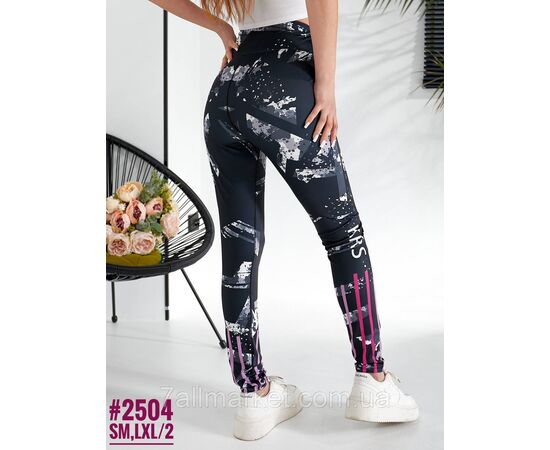 Женские утягивающие лосины с высокой посадкой размерный ряд SM и LXL "PARTNERS" недорого от прямого поставщика, изображение 4 Фотография Женские утягивающие лосины с высокой посадкой размерный ряд SM и LXL "PARTNERS" недорого от прямого поставщика, изображение 4