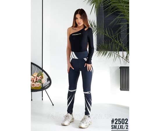 Женские утягивающие лосины с высокой посадкой размерный ряд SM и LXL "PARTNERS" недорого от прямого поставщика, изображение 2 Фотография Женские утягивающие лосины с высокой посадкой размерный ряд SM и LXL "PARTNERS" недорого от прямого поставщика, изображение 2