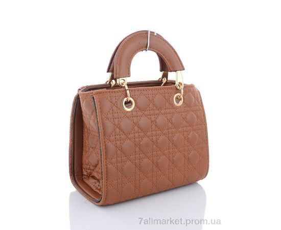 Жіноча сумка 2098-12 brown 17*20*11 см, "David Polo" недорого оптом від прямого постачальника, зображення 2 Жіноча сумка 2098-12 brown 17*20*11 см, "David Polo" недорого оптом від прямого постачальника, зображення 2