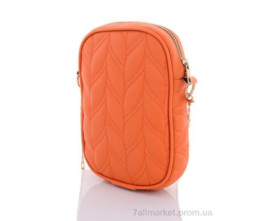 Сумка женская 2103-7 orange 20*13*4 см, "David Polo" недорого оптом от прямого поставщика, изображение 2 Фотография Сумка женская 2103-7 orange 20*13*4 см, "David Polo" недорого оптом от прямого поставщика, изображение 2
