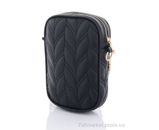 Сумка женская 2103-12 black 20*13*4 см, "David Polo" недорого оптом от прямого поставщика, изображение 2 Фотография Сумка женская 2103-12 black 20*13*4 см, "David Polo" недорого оптом от прямого поставщика, изображение 2
