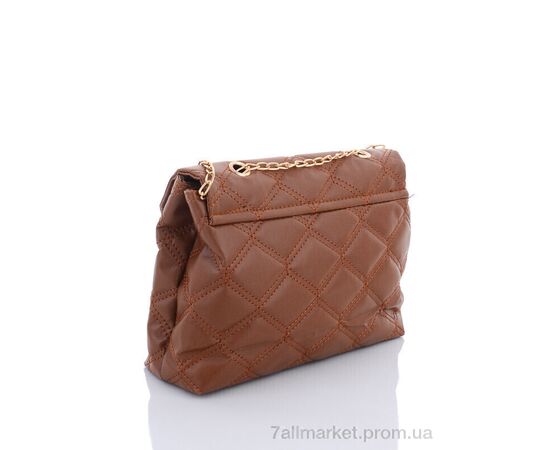 Сумка женская 2106-3 brown 16*20*7 см, "David Polo" недорого оптом от прямого поставщика, изображение 2 Фотография Сумка женская 2106-3 brown 16*20*7 см, "David Polo" недорого оптом от прямого поставщика, изображение 2