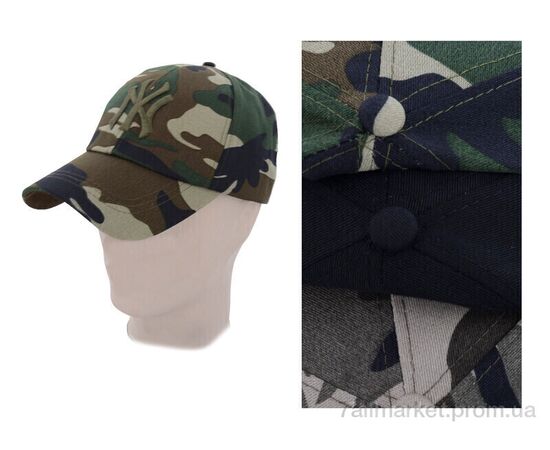 Фотография Кепка для мужчин Весна/осень FC006 mix (3 шт. р.сетка 57-59) "KUINH" недорого оптом от прямого поставщика, изображение 2