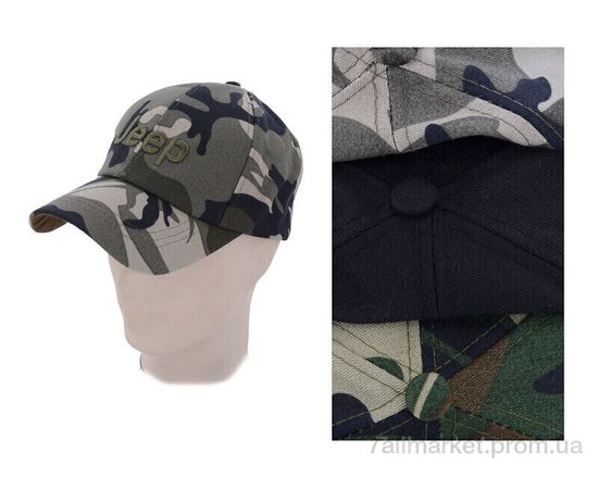Фотография Кепка для мужчин Весна/осень FC007 mix (3 шт. р.сетка 57-59) "KUINH" недорого оптом от прямого поставщика, изображение 2