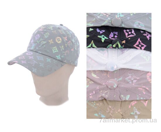 Фотография Кепка женская Весна/осень FC017 mix (5 шт. р.сетка 57-59) "KUINH" недорого оптом от прямого поставщика, изображение 2