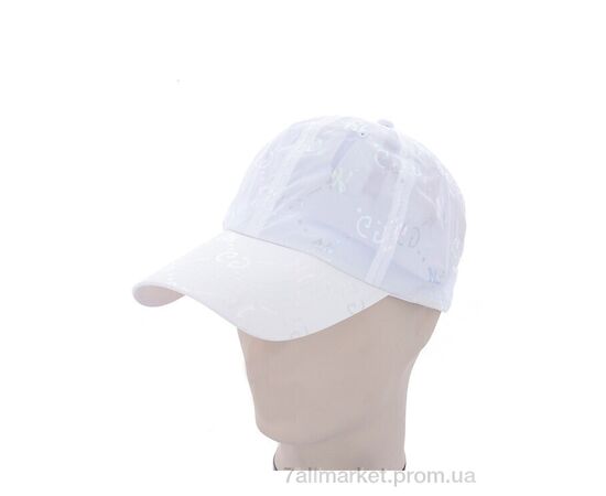 Кепка жіноча Весна/осінь FC018-3 white (5 шт. р.сітка57-59) "KUINH" недорого оптом від прямого постачальника, зображення 2