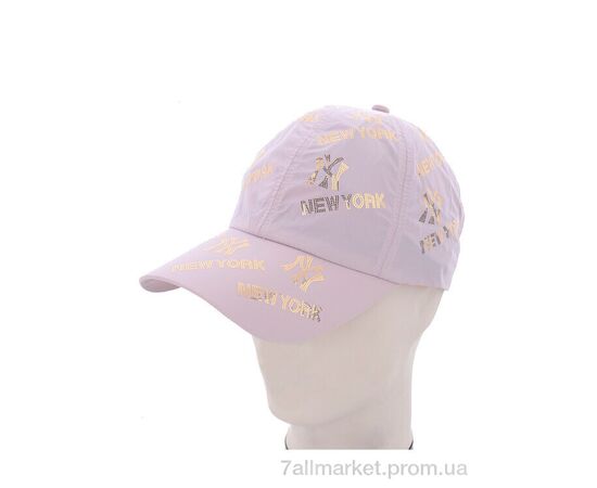 Кепка жіноча Весна/осінь FC019-1 pink (5 шт. р.сітка57-59) "KUINH" недорого оптом від прямого постачальника, зображення 2