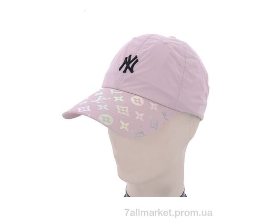 Кепка жіноча Весна/осінь FC021-2 pink (5 шт. р.сітка57-59) "KUINH" недорого оптом від прямого постачальника, зображення 2