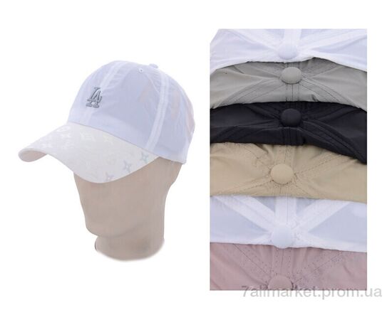 Кепка жіноча Весна/осінь FC022 mix (5 шт. р.сітка57-59) "KUINH" недорого оптом від прямого постачальника, зображення 2