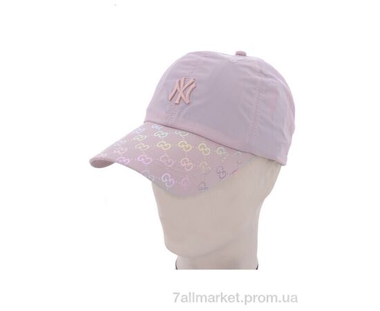 Кепка жіноча Весна/осінь FC023-3 pink (5 шт. р.сітка57-59) "KUINH" недорого оптом від прямого постачальника, зображення 2