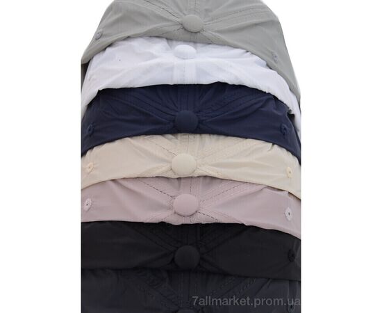 Кепка жіноча Весна/осінь FC025 mix (5 шт. р.сітка57-59) "KUINH" недорого оптом від прямого постачальника, зображення 3