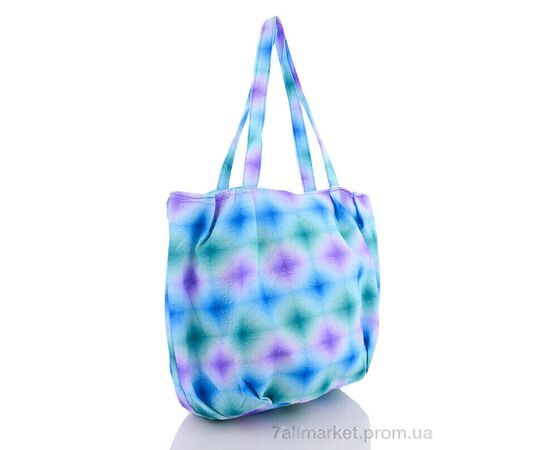 Жіноча сумка 13-30 бузково-зелений (01945) 33*26*17 см, "Obuvok" недорого оптом від прямого постачальника, зображення 2