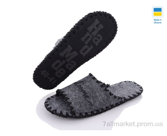 Тапки чоловічі домашні Весна/осінь 333M сірий (9 пар р.40-45) "Active" недорого оптом від прямого постачальника, зображення 2 Тапки чоловічі домашні Весна/осінь 333M сірий (9 пар р.40-45) "Active" недорого оптом від прямого постачальника, зображення 2