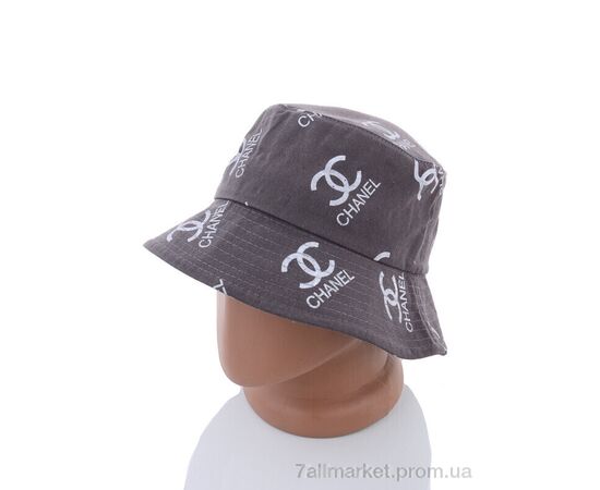 Фотография Панама женская Весна/осень CL007-20 grey (3 шт. р.сетка 57-59) "KUINH" недорого оптом от прямого поставщика, изображение 2