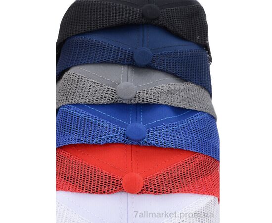 Фотография Кепка для мужчин Лето 1003 mix (5 шт. р.сетка 57-59) "KUINH" недорого оптом от прямого поставщика, изображение 3