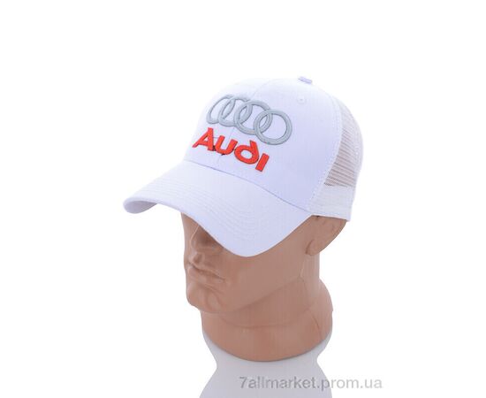 Фотография Кепка для мужчин Лето 1006-5 white (3 шт. р.сетка 57-59) "KUINH" недорого оптом от прямого поставщика, изображение 2