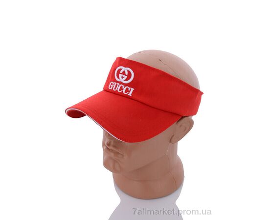 Фотография Кепка женская Лето 1018-5 red (3 шт. р.сетка 57-59) "KUINH" недорого оптом от прямого поставщика, изображение 2