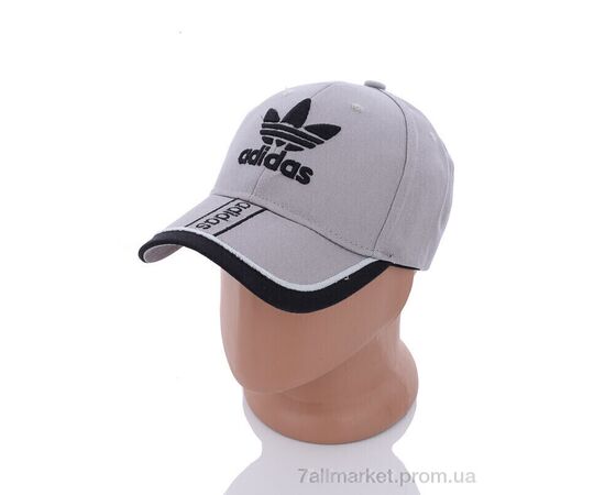 Фотография Кепка для мужчин Весна/осень 2008-2 grey (5 шт. р.сетка 57-59) "KUINH" недорого оптом от прямого поставщика, изображение 2