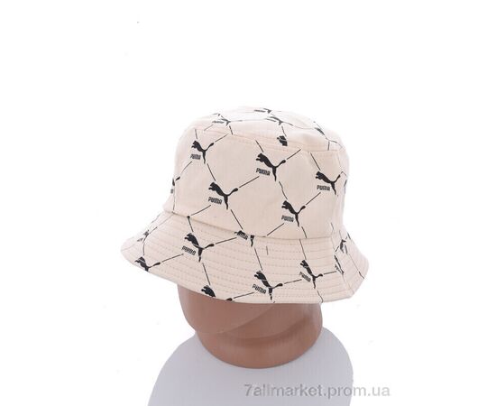 Фотография Панама женская Весна/осень 2023-1 beige (2 шт. р.сетка 57-59) "KUINH" недорого оптом от прямого поставщика, изображение 2