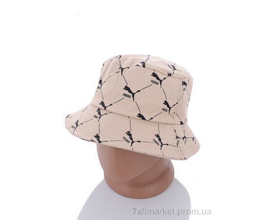 Фотография Панама женская Весна/осень 2023-2 beige (2 шт. р.сетка 57-59) "KUINH" недорого оптом от прямого поставщика, изображение 2