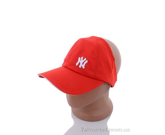 Фотография Кепка женская Лето SE002-5 red (3 шт. р.сетка 57-59) "KUINH" недорого оптом от прямого поставщика, изображение 2