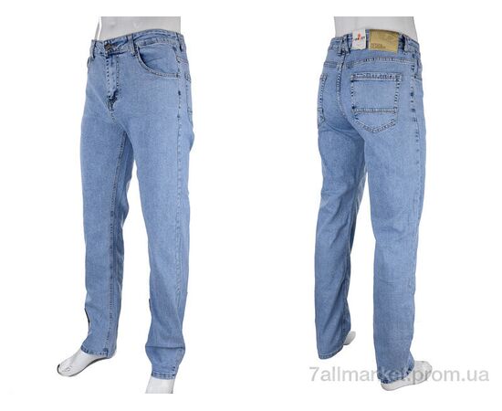 Фотография Джинсы мужские Весна/осень BC1014 blue (8 шт. р.сетка 32-38) "Forest" недорого оптом от прямого поставщика, изображение 3