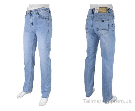 Фотография Джинсы мужские Весна/осень BC1013 blue (8 шт. р.сетка 32-38) "Forest" недорого оптом от прямого поставщика, изображение 3