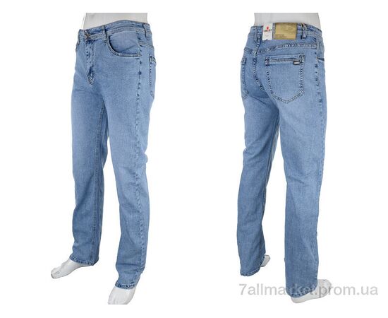 Фотография Джинсы мужские Весна/осень BC1015 blue (8 шт. р.сетка 32-42) "Forest" недорого оптом от прямого поставщика, изображение 3