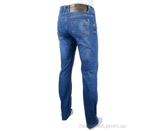 Джинси чоловічі Весна/осінь BR9795 blue (8 шт. р.сітка32-38) "Baron" недорого оптом від прямого постачальника, зображення 2
