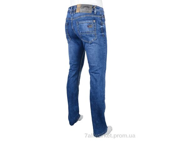 Джинси чоловічі Весна/осінь BR9793 blue (8 шт. р.сітка32-38) "Baron" недорого оптом від прямого постачальника, зображення 2