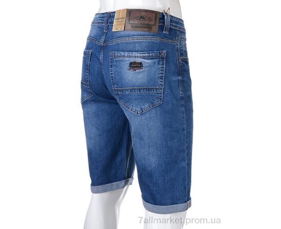 Шорти чоловічі Літо BR9840 blue (8 шт. р.сітка34-44) "Baron" недорого оптом від прямого постачальника, зображення 2