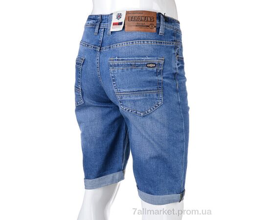 Фотография Шорты мужские Лето BR52011 blue (8 шт. р.сетка 28-36) "Baron" недорого оптом от прямого поставщика, изображение 2