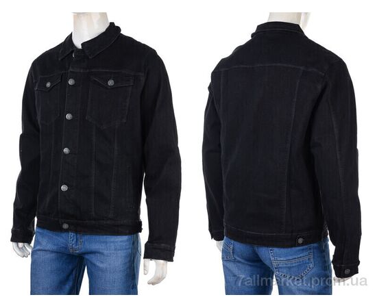 Куртка чоловіча Весна/осінь BR042 black (8 шт. р.сіткаL-4XL) "Baron" недорого оптом від прямого постачальника, зображення 3